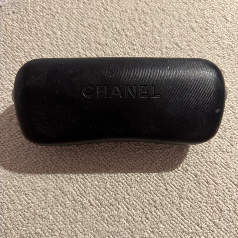Authentic Chanel Black Sunglasses Case